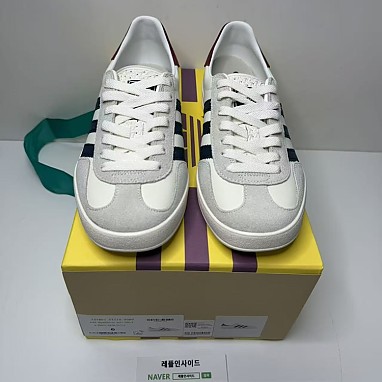 [GUCCI] 구찌 x 아디다스 스웨이드 가젤 스니커즈 남녀공용 실사 디테일! 실사