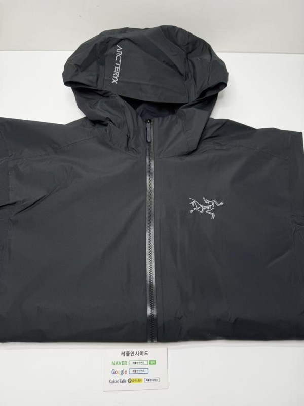 레플리카 명품 [ARCTERY] 아크테릭스 시조새 솔라노 후디 자켓 블랙 남녀공용 SOLANO HOODY 실사 디테일! - 앞면 실사 1