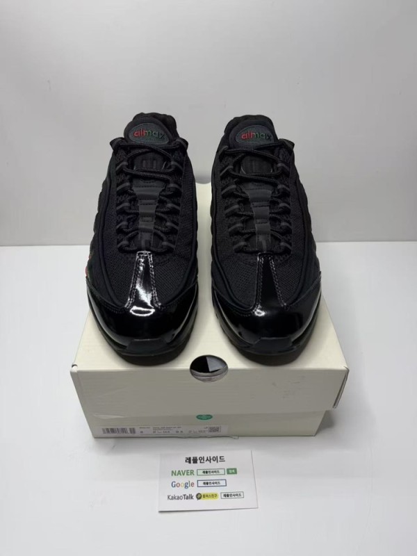 레플리카 명품 [NIKE] 나이키 에어맥스95 SP 언디피티드 블랙 IB4453-001 남녀공용 디테일 실사! - 앞면 실사 1