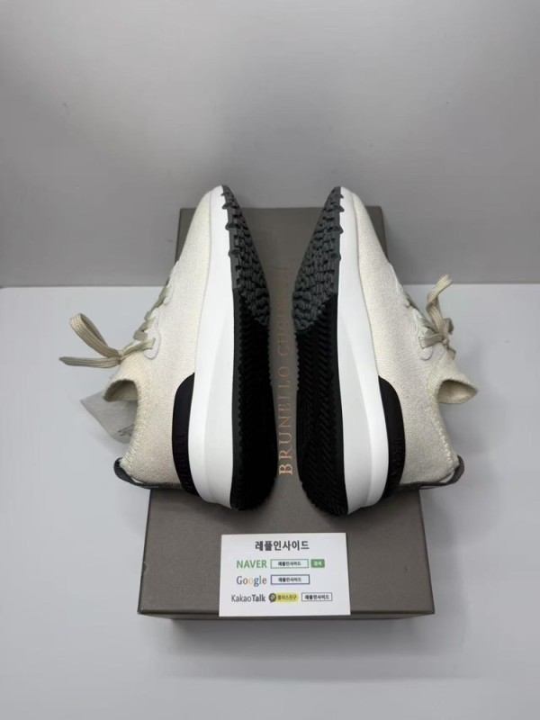 레플리카 명품 [Brunello Cucinelli] 브루넬로 쿠치넬리 스니커즈 남성용 실사 디테일! - 포장 실사 7