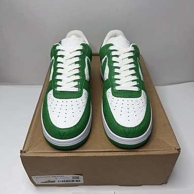 [LOUIS VUITTON] 나이키 X 루이비통 에어포스1 버질아블로 짐그린 남성용 디테일 실사! 실사