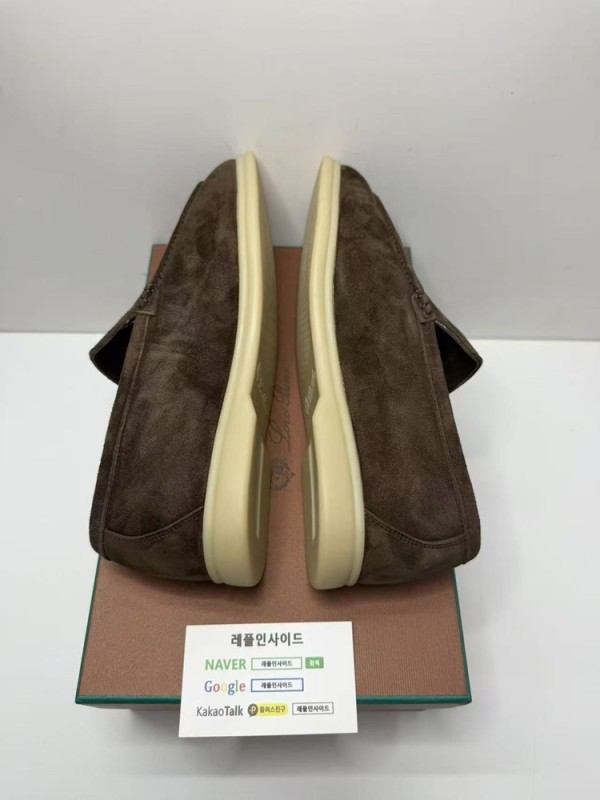 레플리카 명품 [Loro Piana] 로로피아나 썸머워크 로퍼 남성용 실사 디테일! - 소재 실사 6