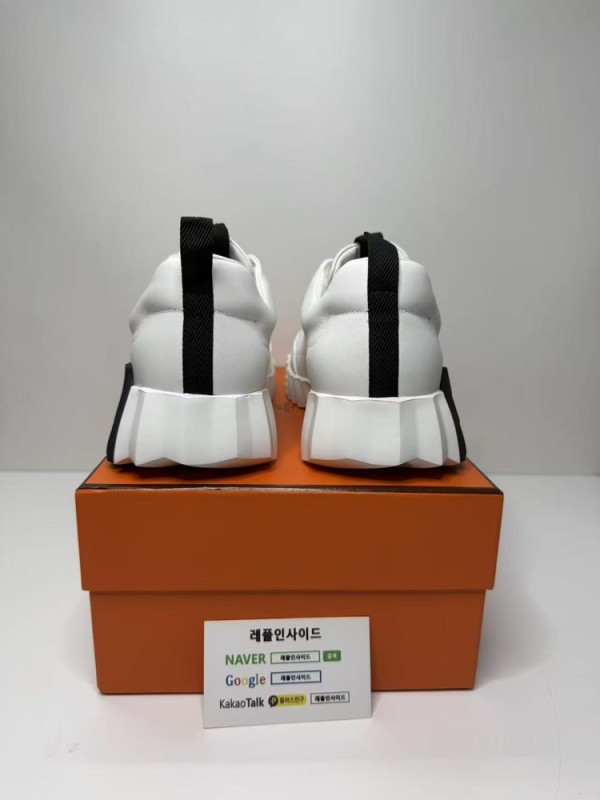 레플리카 명품 [HERMES] 에르메스 리프트 슬립온 스니커즈 남녀공용 실사 디테일! - 디테일 실사 4