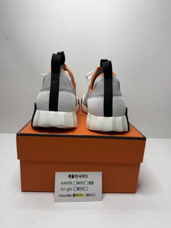 레플리카 명품 [HERMES] 에르메스 리프트 슬립온 스니커즈 남성용 실사 디테일! - 디테일 실사 4