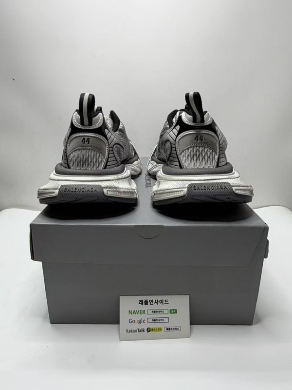 레플리카 명품 [BALENCIAGA] 발렌시아가 3XL 그레이 화이트 레드 남녀공용 (X공장) 디테일 실사! - 디테일 실사 4