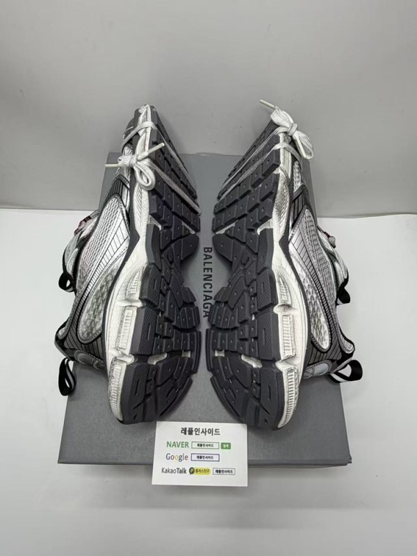 레플리카 명품 [BALENCIAGA] 발렌시아가 3XL 그레이 화이트 레드 남녀공용 (X공장) 디테일 실사! - 포장 실사 7