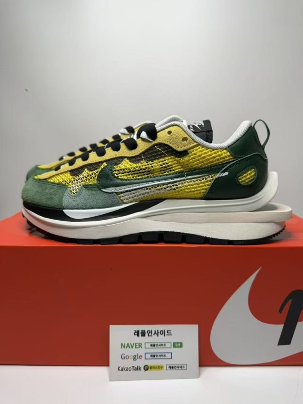 레플리카 명품 [NIKE] 나이키 X 사카이 베이퍼와플 투어 옐로우 노초 CV1363-700 남녀공용 (PK공장) 실사 디테일! - 옆면 실사 2