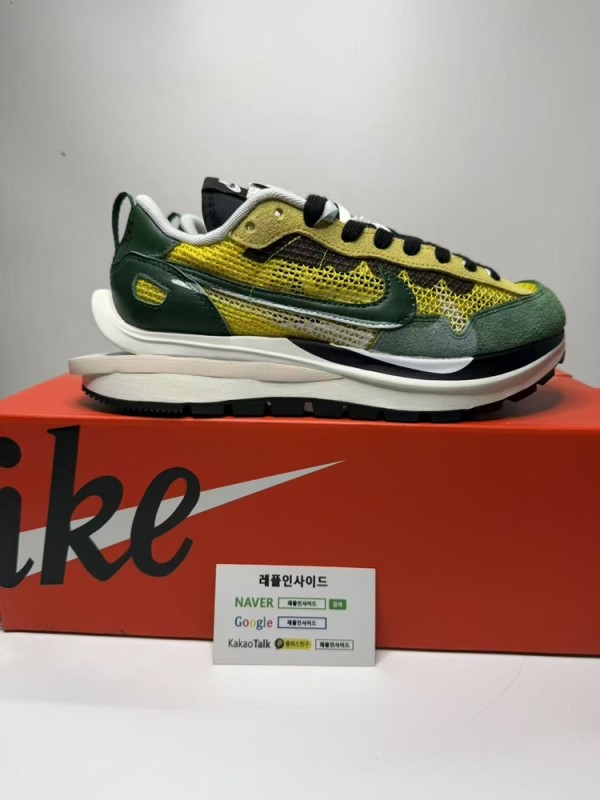 레플리카 명품 [NIKE] 나이키 X 사카이 베이퍼와플 투어 옐로우 노초 CV1363-700 남녀공용 (PK공장) 실사 디테일! - 뒷면 실사 3