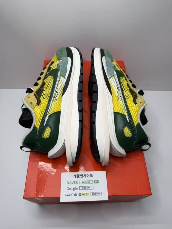 레플리카 명품 [NIKE] 나이키 X 사카이 베이퍼와플 투어 옐로우 노초 CV1363-700 남녀공용 (PK공장) 실사 디테일! - 포장 실사 7