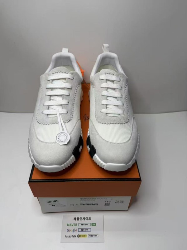 레플리카 명품 [HERMES] 에르메스 바운싱 스니커즈 남녀공용 디테일 실사! - 앞면 실사 1