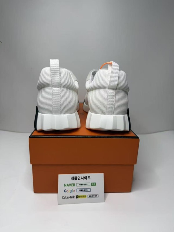 레플리카 명품 [HERMES] 에르메스 바운싱 스니커즈 남녀공용 디테일 실사! - 디테일 실사 4