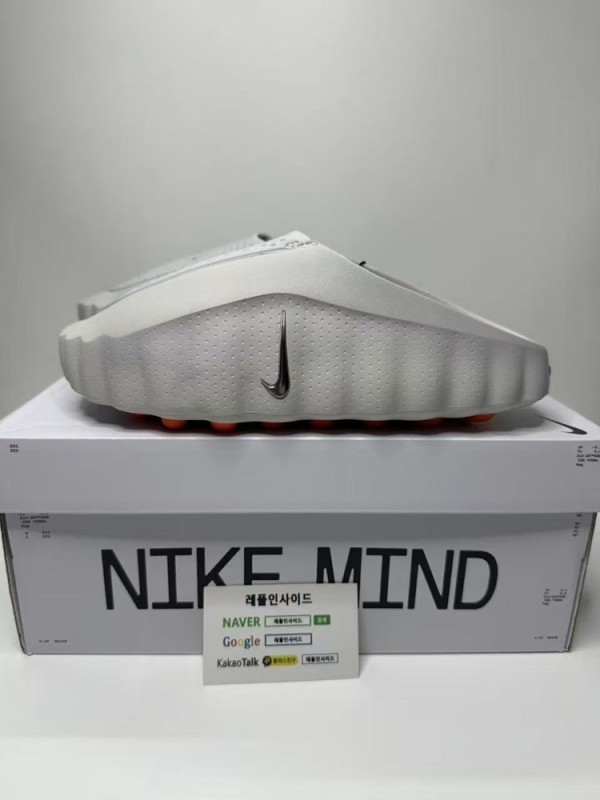 레플리카 명품 [NIKE] 나이키 마인드 001 라이트 스모크 그레이 포톤 더스트 HQ4309-003 남녀공용 디테일 실사! - 옆면 실사 2
