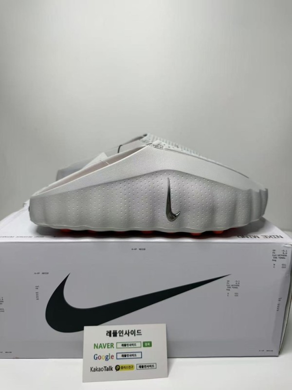 레플리카 명품 [NIKE] 나이키 마인드 001 라이트 스모크 그레이 포톤 더스트 HQ4309-003 남녀공용 디테일 실사! - 뒷면 실사 3
