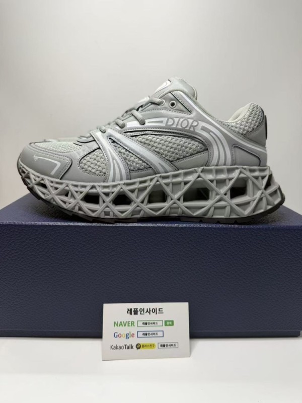 레플리카 명품 [DIOR] 디올 B35 NXXT 스니커즈 남성용 디테일 실사! - 옆면 실사 2