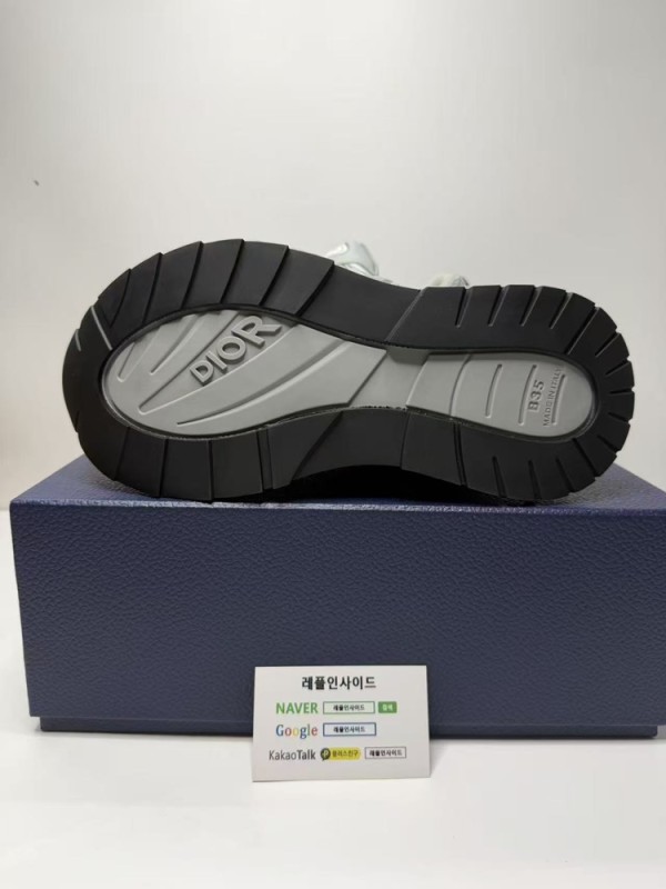 레플리카 명품 [DIOR] 디올 B35 NXXT 스니커즈 남성용 디테일 실사! - 로고 실사 5
