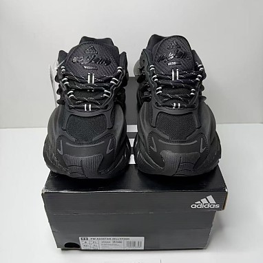 [ADIDAS] 아디다스 x 퍼렐 윌리엄스 아디스타 젤리피쉬 트리플 블랙 JP9264 남녀공용 실사 디테일! 실사