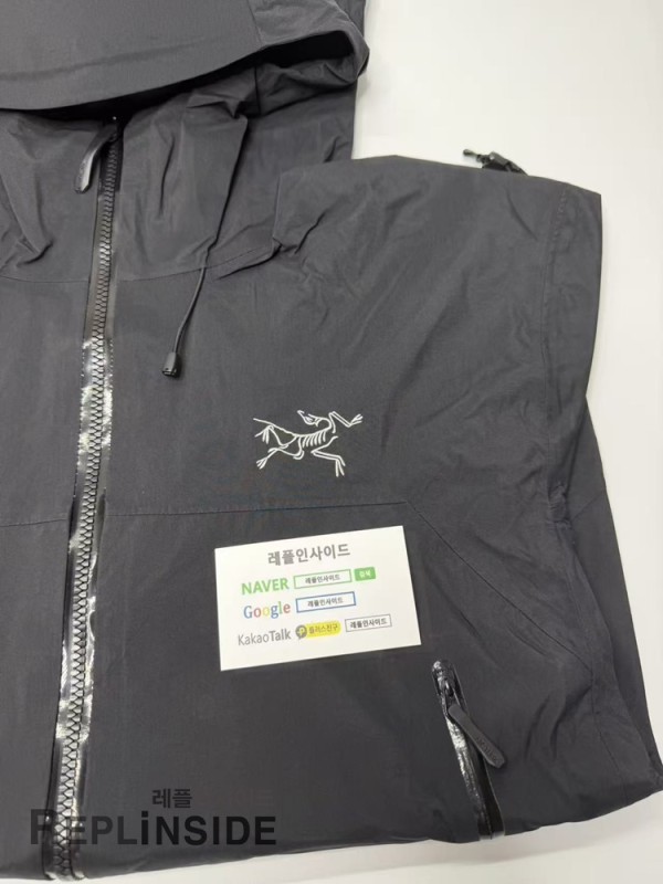 레플리카 명품 [ARCTERY] 아크테릭스 베타 BETA 자켓 블랙 / 핑크 / 퍼플 / 연그린 / 연블루 / 브라운 6컬러 남녀공용 실사 디테일! - 옆면 실사 2