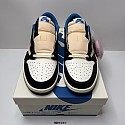 [AIR JORDAN] 트래비스 스캇 x 프라그먼트 x 에어조던1 로우 DM7866-140 남녀공용 (OG공장) 실사 디테일! 실사