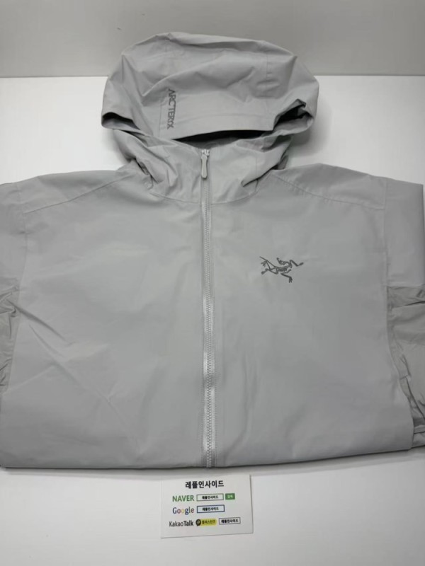 레플리카 명품 [ARCTERY] 아크테릭스 시조새 솔라노 후디 자켓 블랙 남녀공용 SOLANO HOODY 그레이 디테일! - 앞면 실사 1