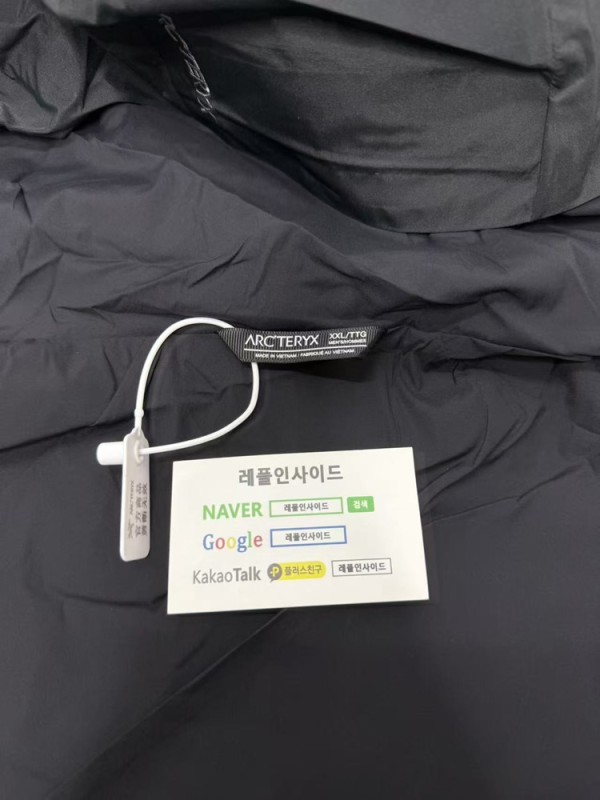 레플리카 명품 [ARCTERY] 아크테릭스 시조새 솔라노 후디 자켓 블랙 남녀공용 SOLANO HOODY 실사 디테일! - 디테일 실사 4