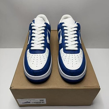 [LOUIS VUITTON] 나이키 X 루이비통 에어포스1 버질아블로 팀로얄 남녀공용 디테일 실사! 실사