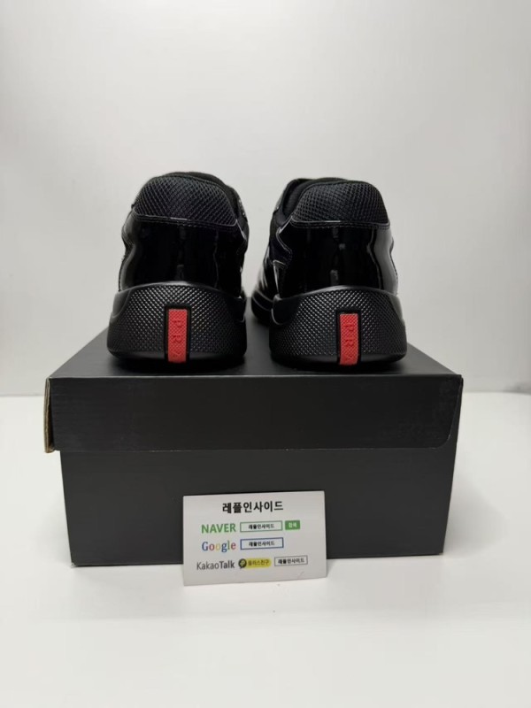 레플리카 명품 [PRADA] 프라다 아메리카 컵 스니커즈 남성용 디테일 실사! - 디테일 실사 4
