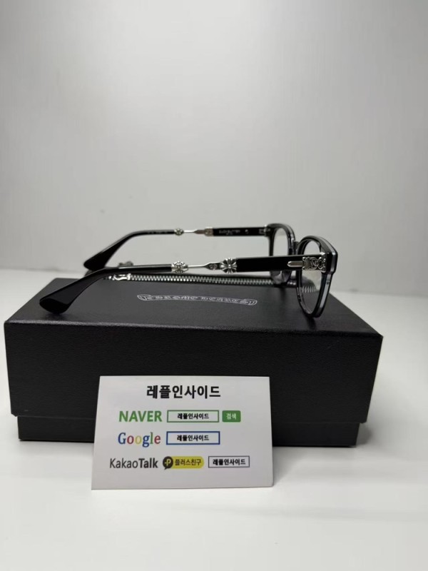 레플리카 명품 [Chrome Hearts] 크롬하츠 덕버터 DUCK BUTTER 925 안경 디테일 실사! - 디테일 실사 4