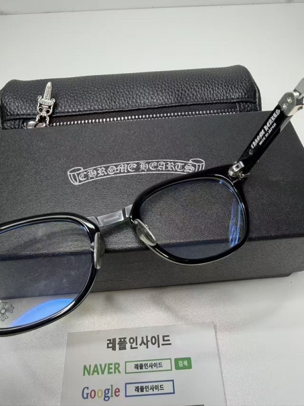 레플리카 명품 [Chrome Hearts] 크롬하츠 덕버터 DUCK BUTTER 925 안경 디테일 실사! - 상세 이미지 10 실사 10