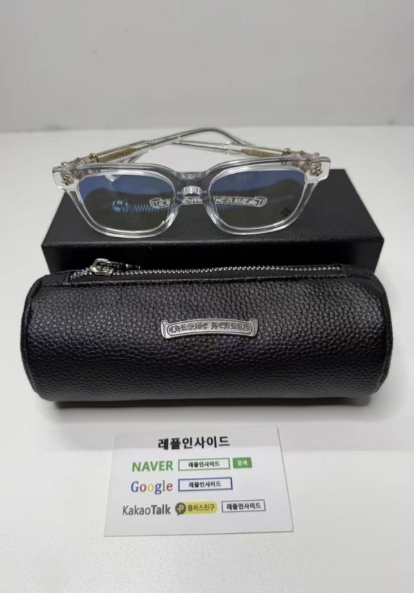 레플리카 명품 [Chrome Hearts] 크롬하츠 콕스 어커 COXUCKER 925 안경 디테일 실사! - 앞면 실사 1