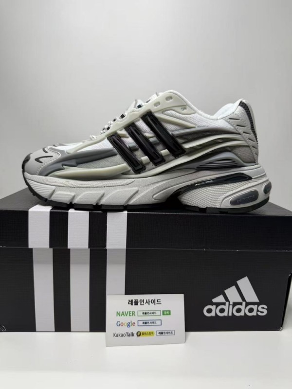 레플리카 명품 [ADIDAS] 아디다스 x 퍼렐 윌리엄스 아디스타 젤리피쉬 솔리드 그레이 코어 블랙 JP9265 남녀공용 디테일 실사! - 옆면 실사 2