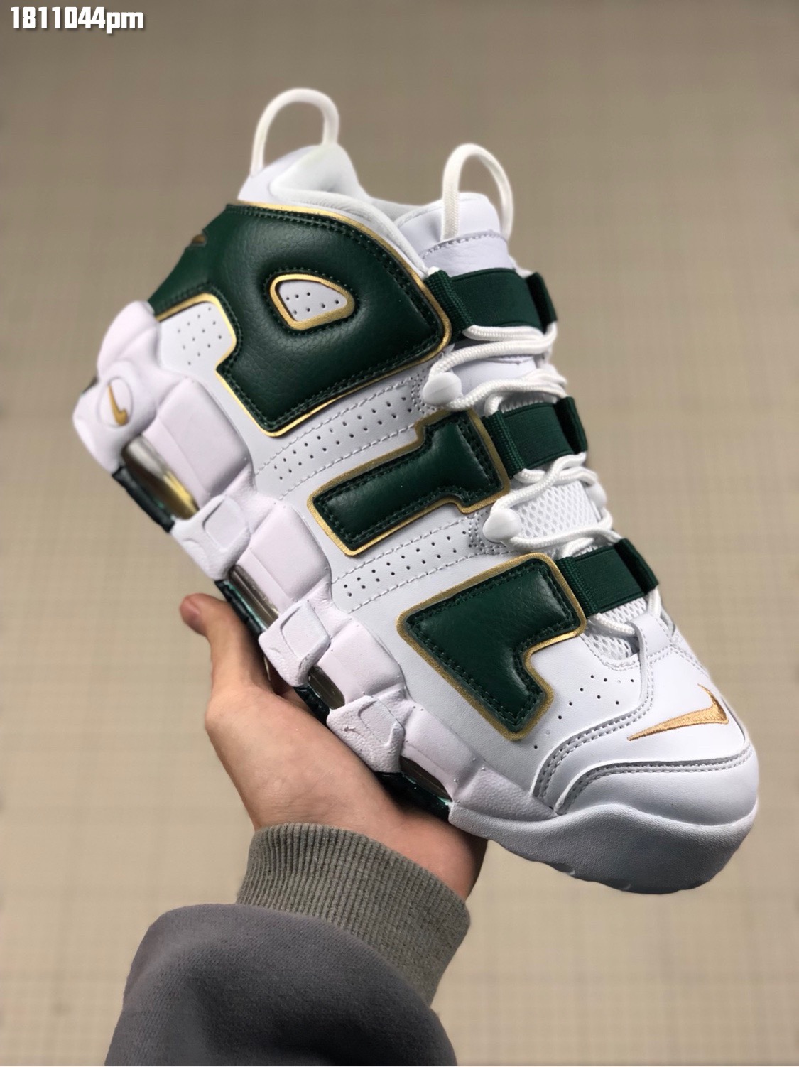 [NIKE] 나이키 에어 모어 업템포 시티팩 애틀란타 그린 AJ3139-100 남녀공용