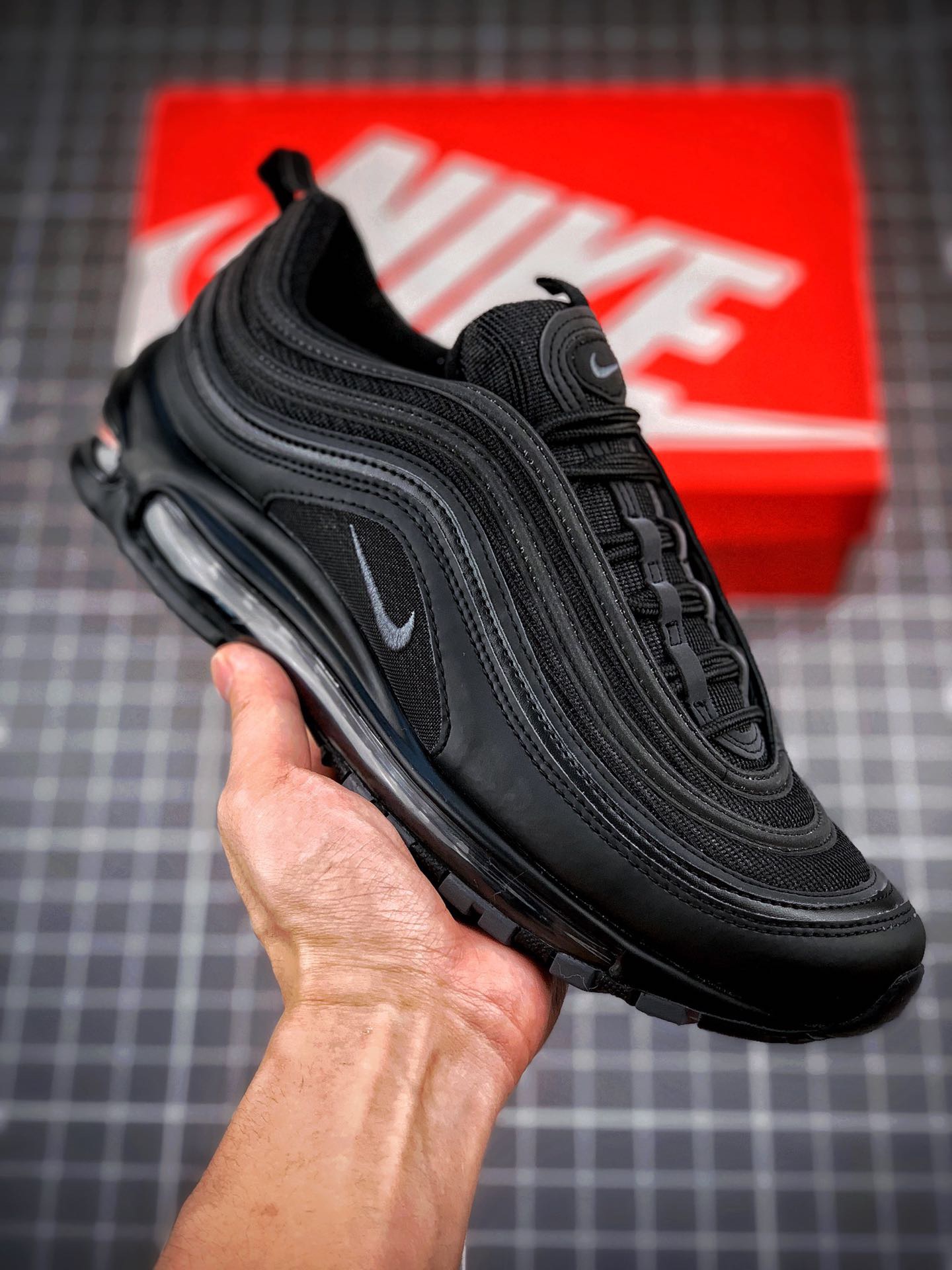 [NIKE] 나이키 에어맥스97 트리플블랙 921733-001 남녀공용