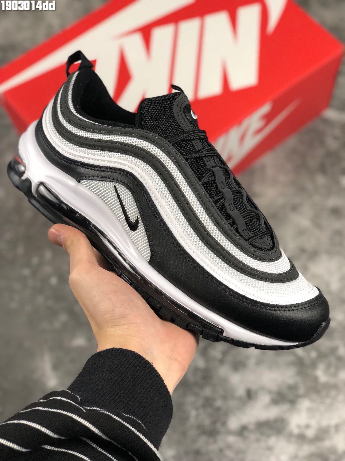 [NIKE] 나이키 에어맥스 97 검흰 오레오 921733-016 남녀공용