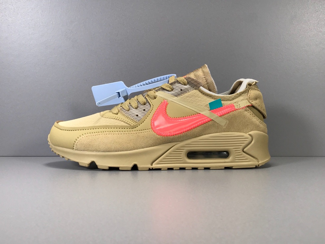 [NIKE] 나이키 X 오프화이트 에어맥스90 데저트오어 AA7293-200 남성용 [PK GOD공장]