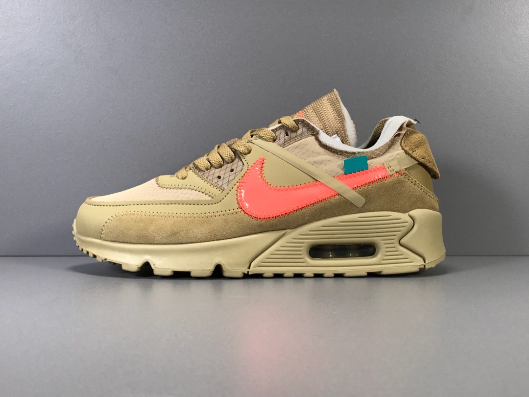 [NIKE] 나이키 X 오프화이트 에어맥스90 데저트오어 AA7293-200 남성용 [PK공장]