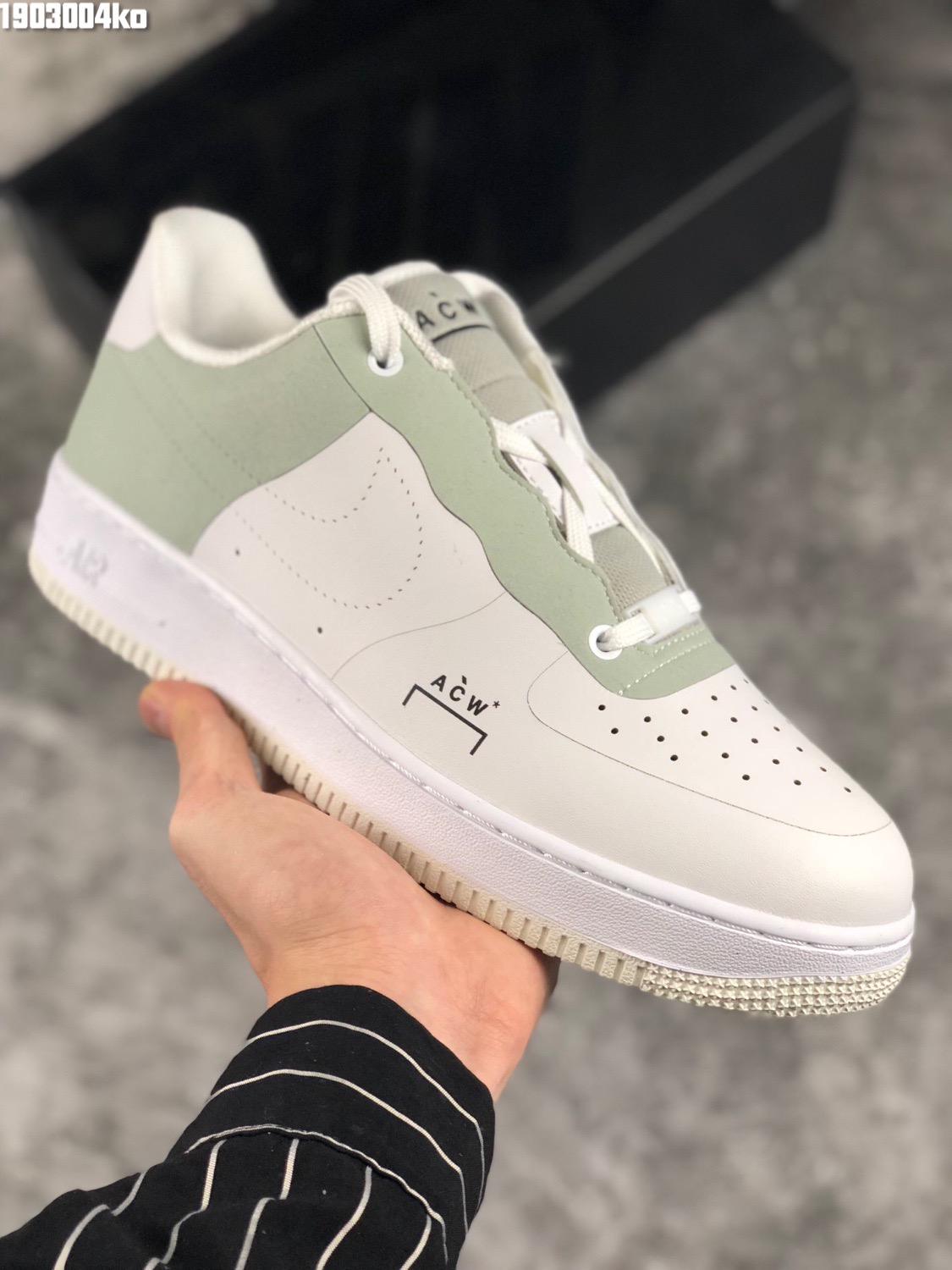 [NIKE] 나이키 X ACW 에어 포스1 로우 어콜드월 화이트 BQ6924-100 남성용 [H12공장]