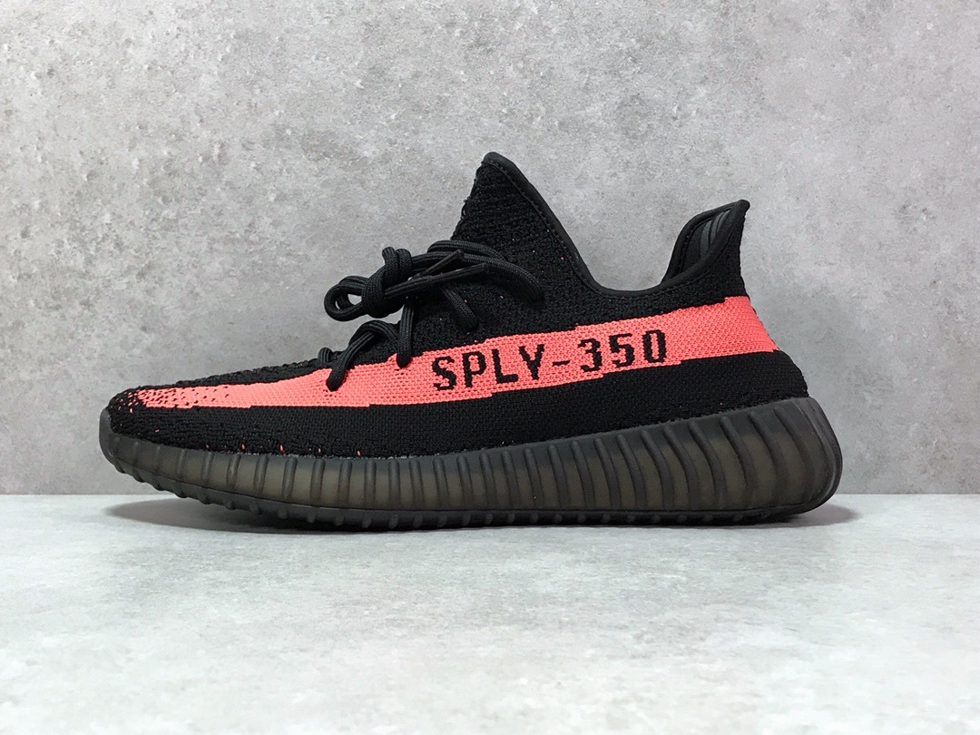 [ADIDAS] 아디다스 X 이지부스트 350 V2 블랙/레드 BY9612 남녀공용 (G5공장)