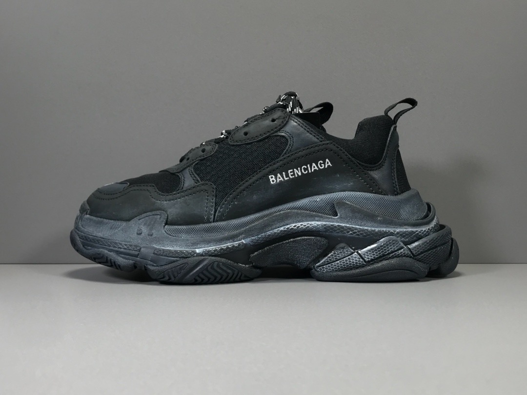 [BALENCIAGA] 19SS 발렌시아가 트리플S 블랙 남녀공용 (ZH공장)