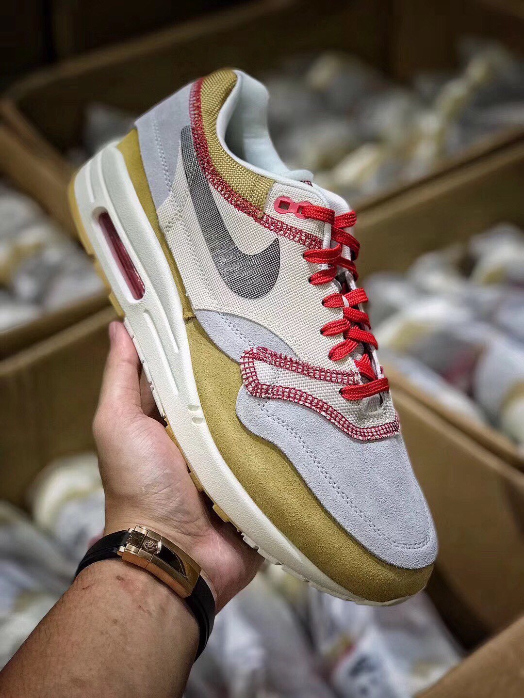 [NIKE] 나이키 에어맥스1 인사이드 아웃 클럽 858876-713  남성용 (SZ공장)