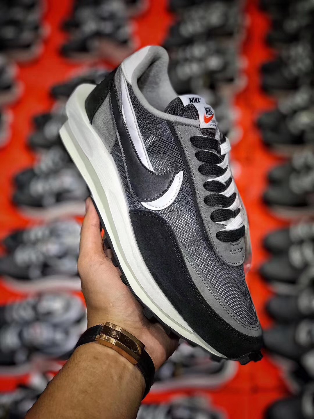 [NIKE] 나이키 X 사카이 LDV 와플 블랙 데이브레이크 BV0073-001 남녀공용 (H12공장)