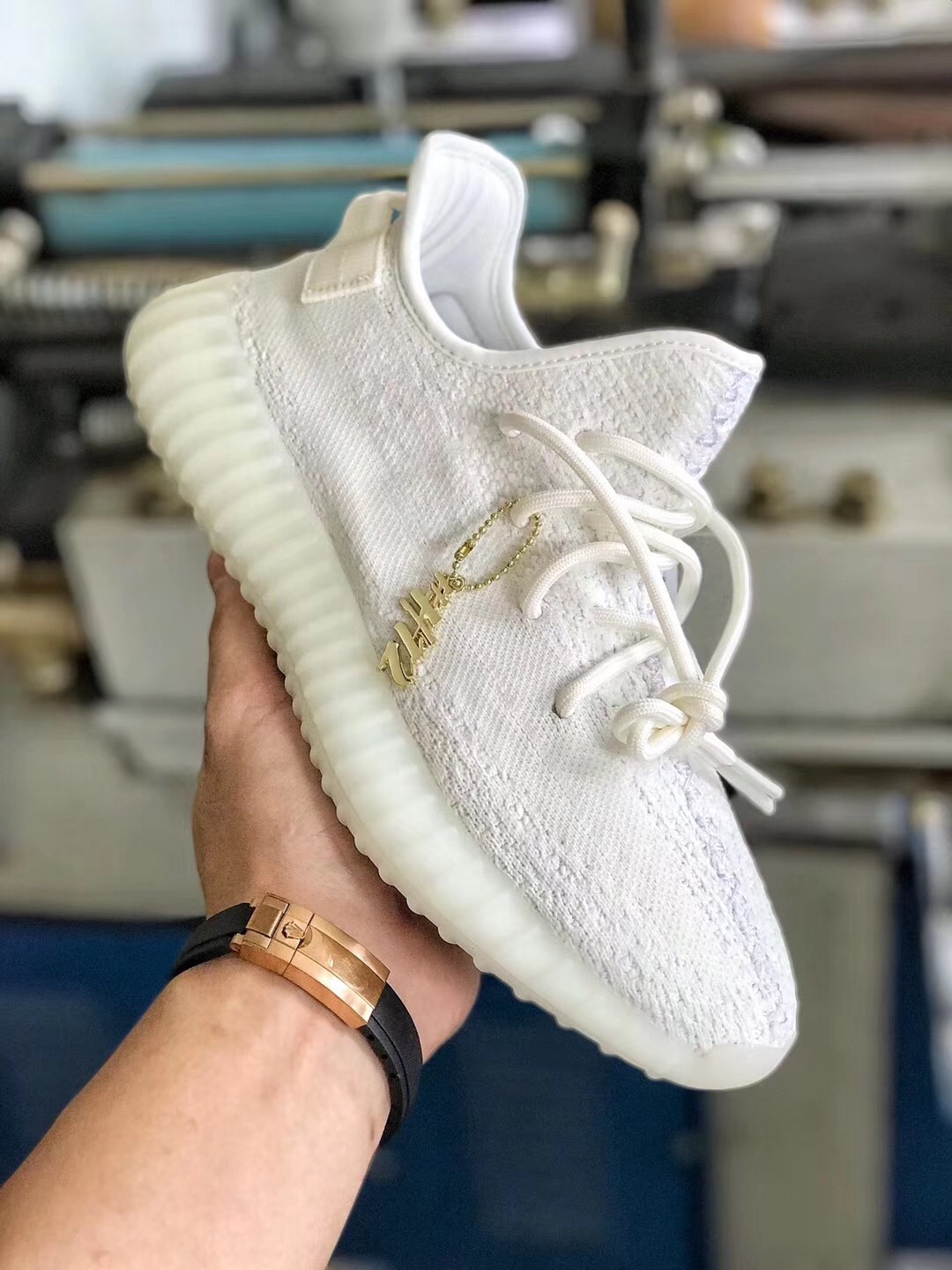 [ADIDAS] 아디다스 X 이지부스트 350 v2 크림화이트 CP9366 남녀공용 (H12공장)