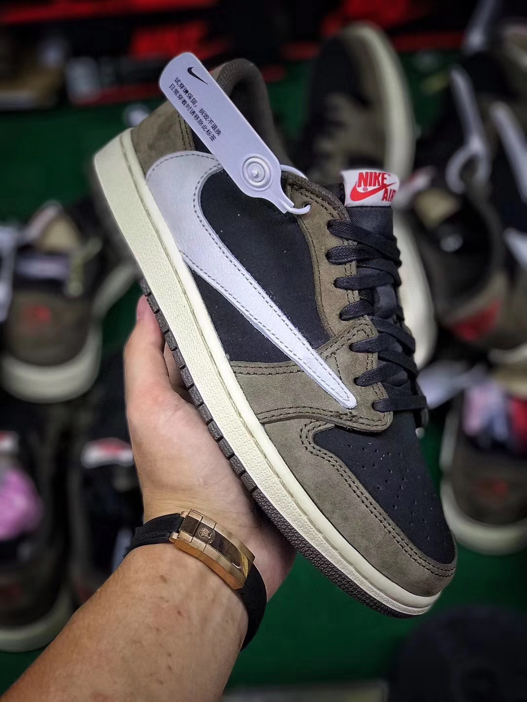 [AIR JORDAN] 트래비스 스캇 로우 X 에어조던1 칵터스잭 CQ4277-001 남성용 (H12공장)