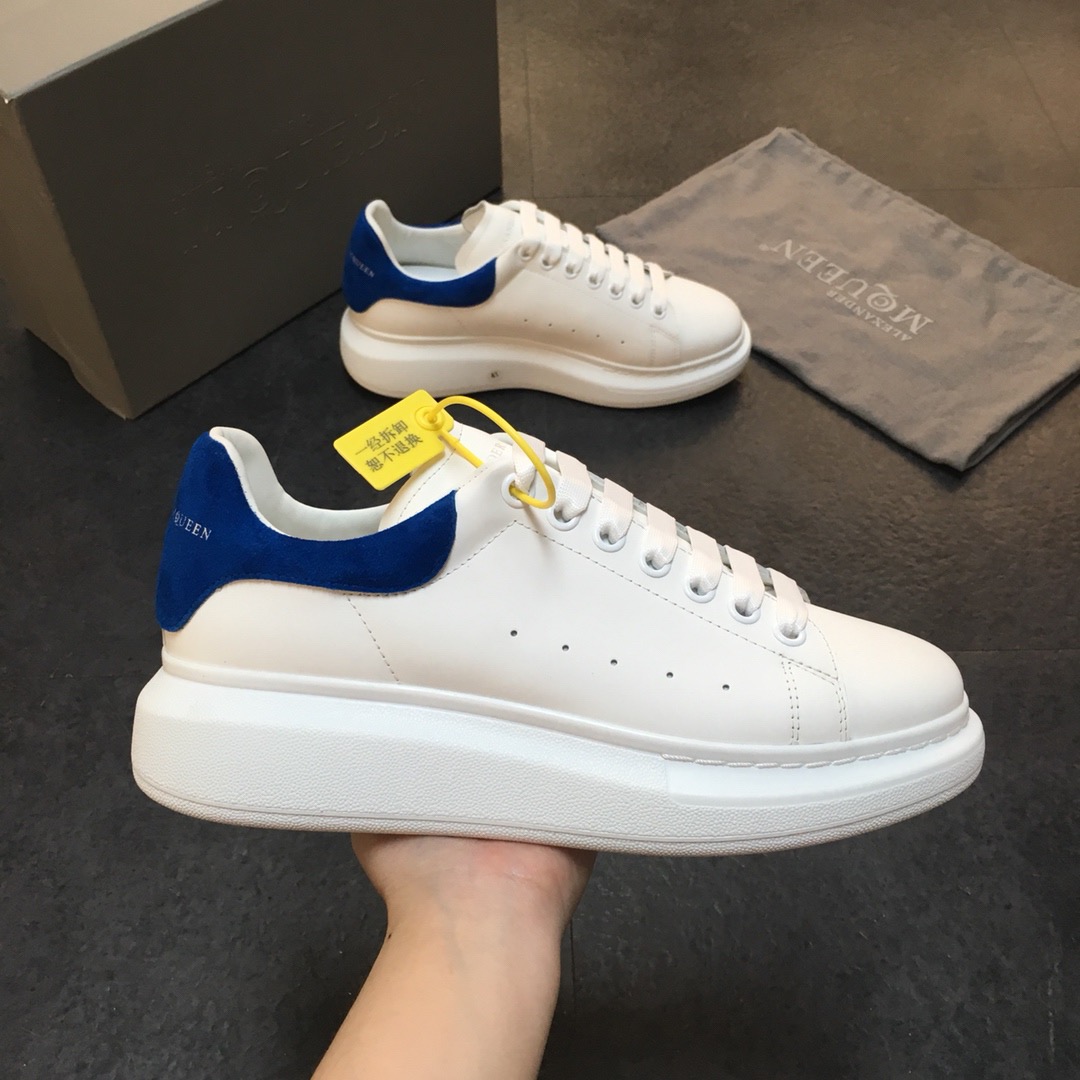 [Alexander McQUEEN] 알렉산더맥퀸 오버솔 딥블루 스웨이드탭 남녀공용