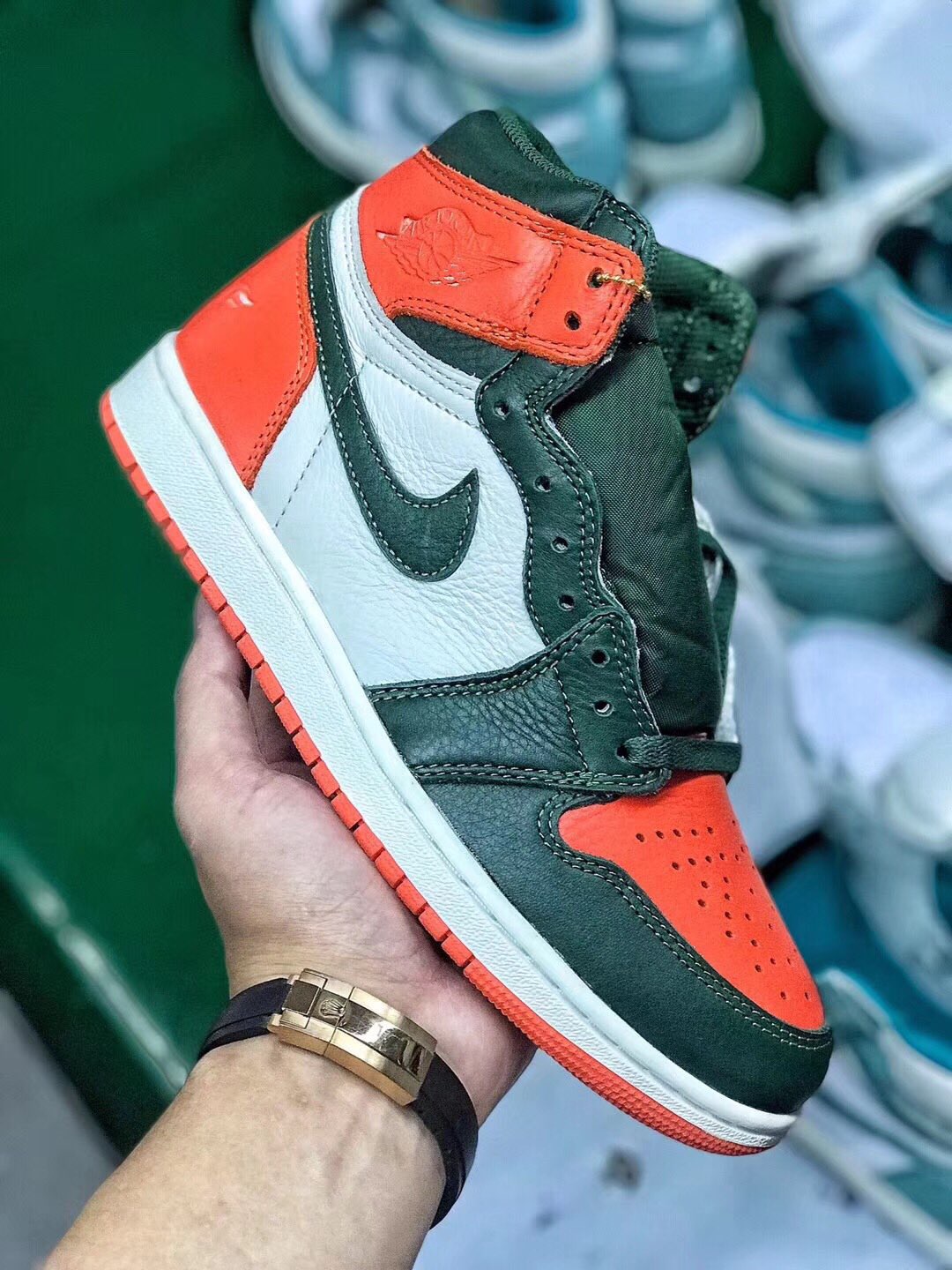 [AIR JORDAN] 솔플라이 X 에어조던1 마이애미 아트바젤 AV3905-138 남성용 (H12공장)