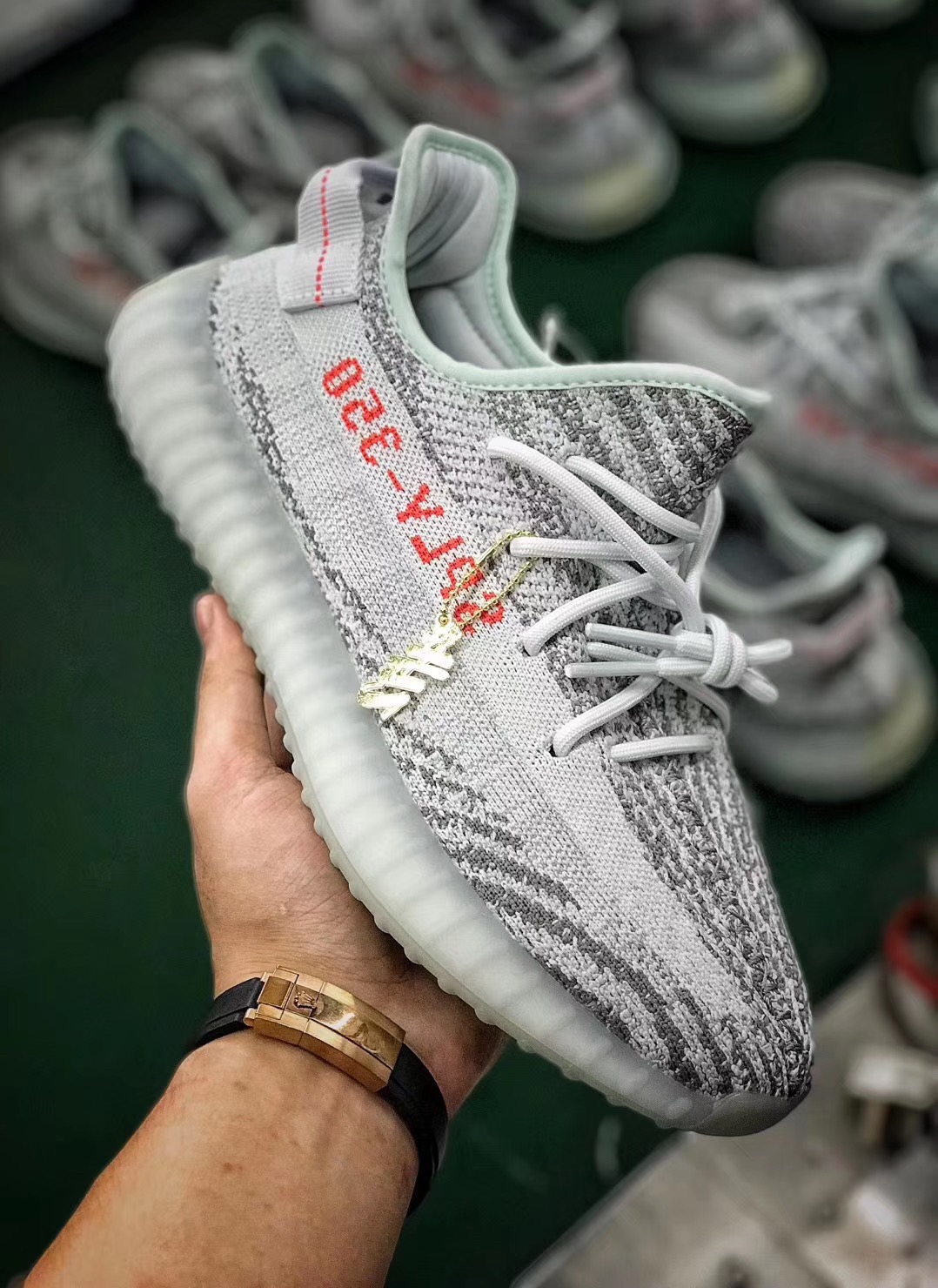 [ADIDAS] 아디다스 X 이지부스트 350 V2 블루틴트 B37571 남녀공용 (H12공장)