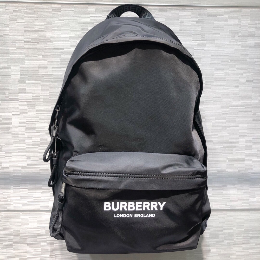 [BURBERRY] 버버리 백팩 19FW 80161091 로고 블랙 남녀공용