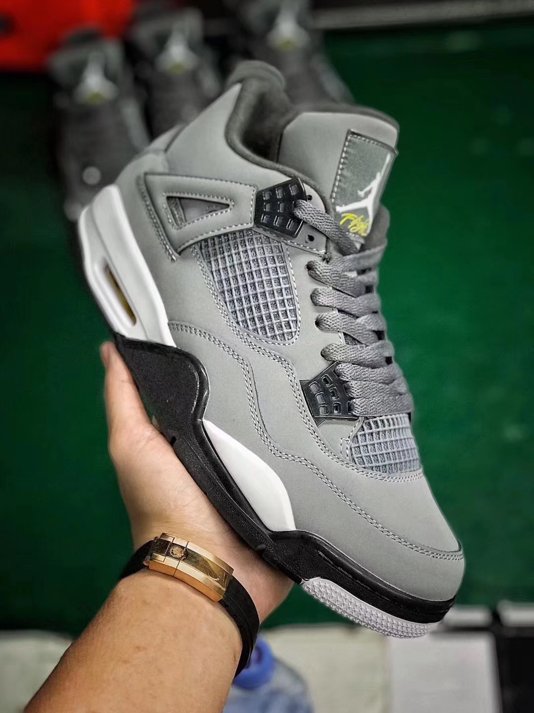 [AIR JORDAN] 에어조던4 레트로 쿨그레이 cool grey 308497-007 남성용 (H12공장)