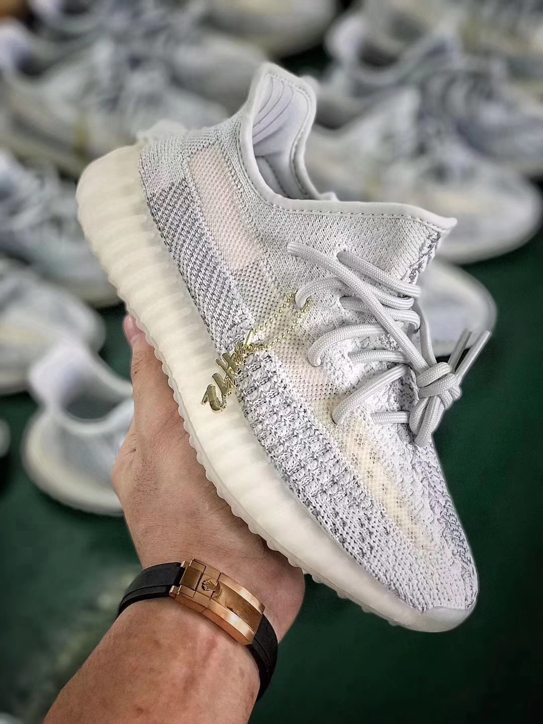 [ADIDAS] 아디다스 X 이지부스트 350 V2 클라우드 화이트 리플렉티브 FW5317 남녀공용 (H12공장)