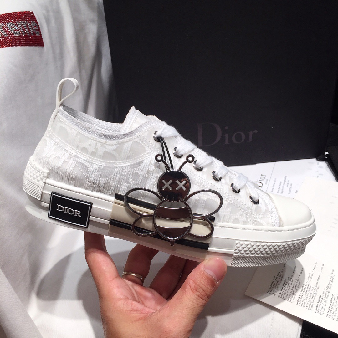 [DIOR] 19SS 디올 오블리크 테크니컬 캔버스 B23 로우 화이트 남녀공용