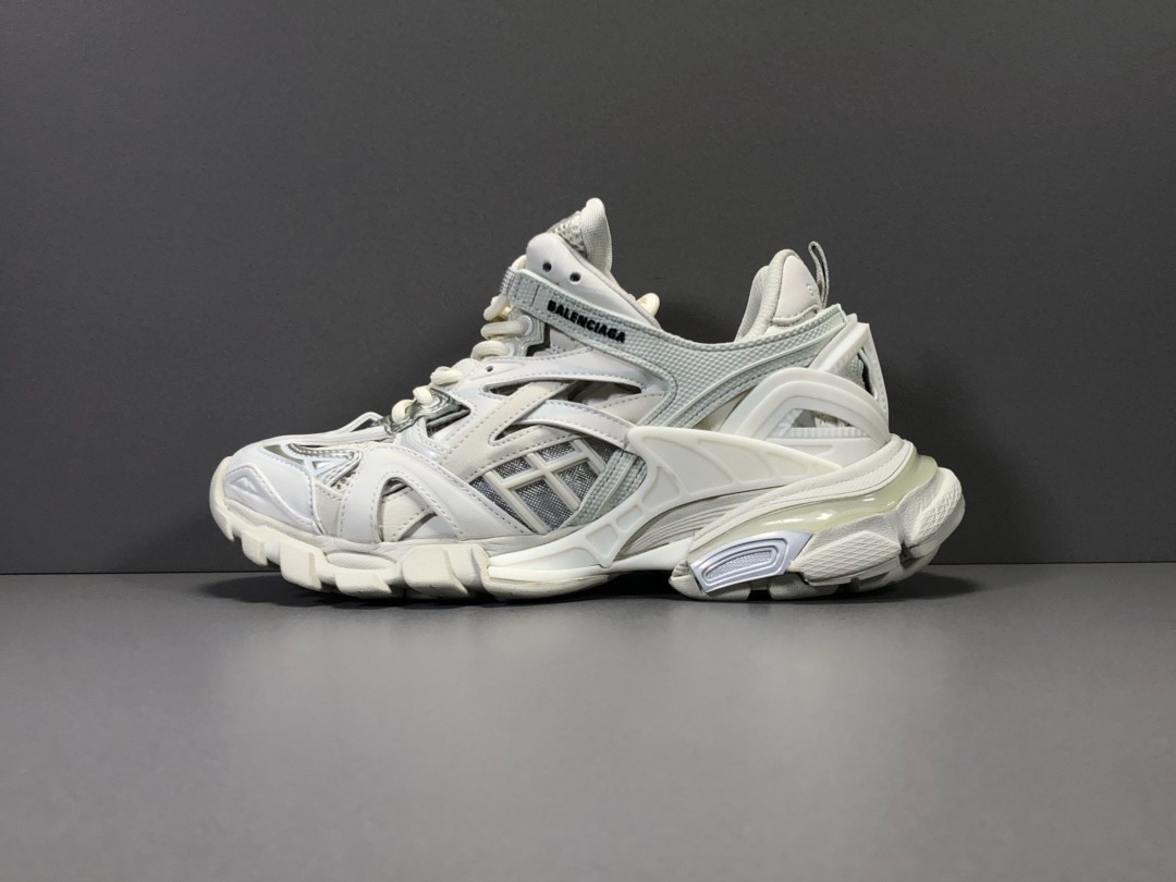 [BALENCIAGA] 19FW 발렌시아가 트랙2 트레이너 트리플 화이트 남녀공용 (OK공장)
